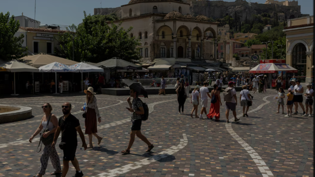 Record-breaking heat wave in Greece overwhelms power grid