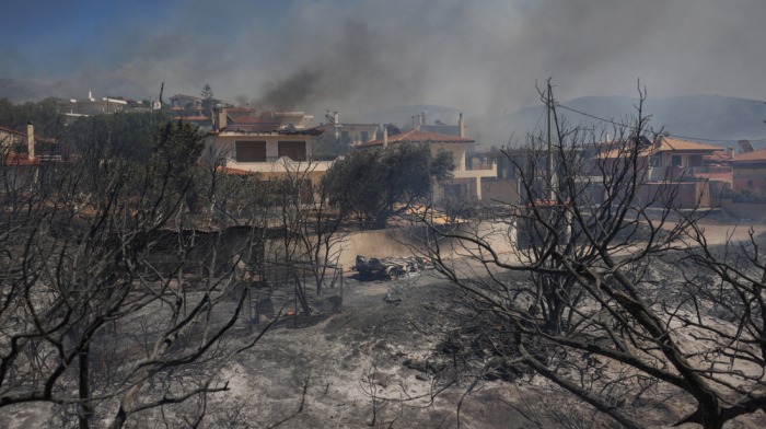 Greece fights wildfires near Athens and islands amid heatwave evacuations
