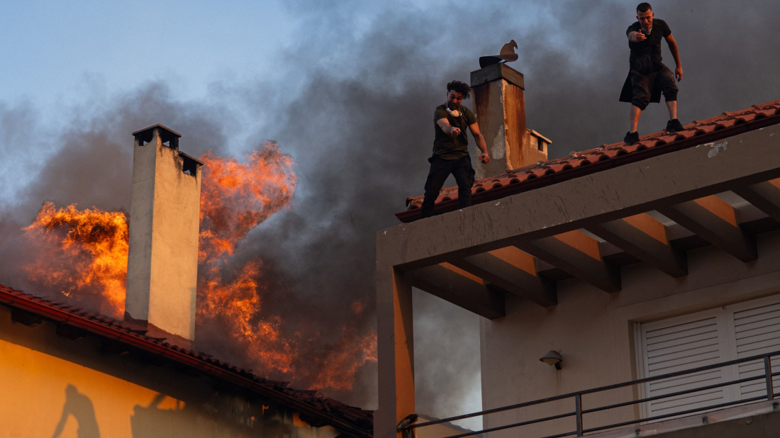 Greece and Western Balkans Ravaged by Wildfires: Villages Evacuated Amid Scorching Heat