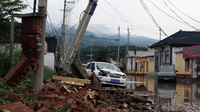 Floods and landslides kill at least four in China amid worsening rainfall