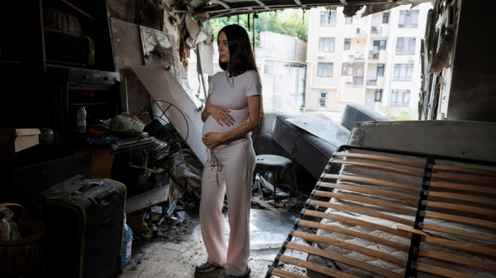 War’s toll on a mother-to-be in Kyiv
