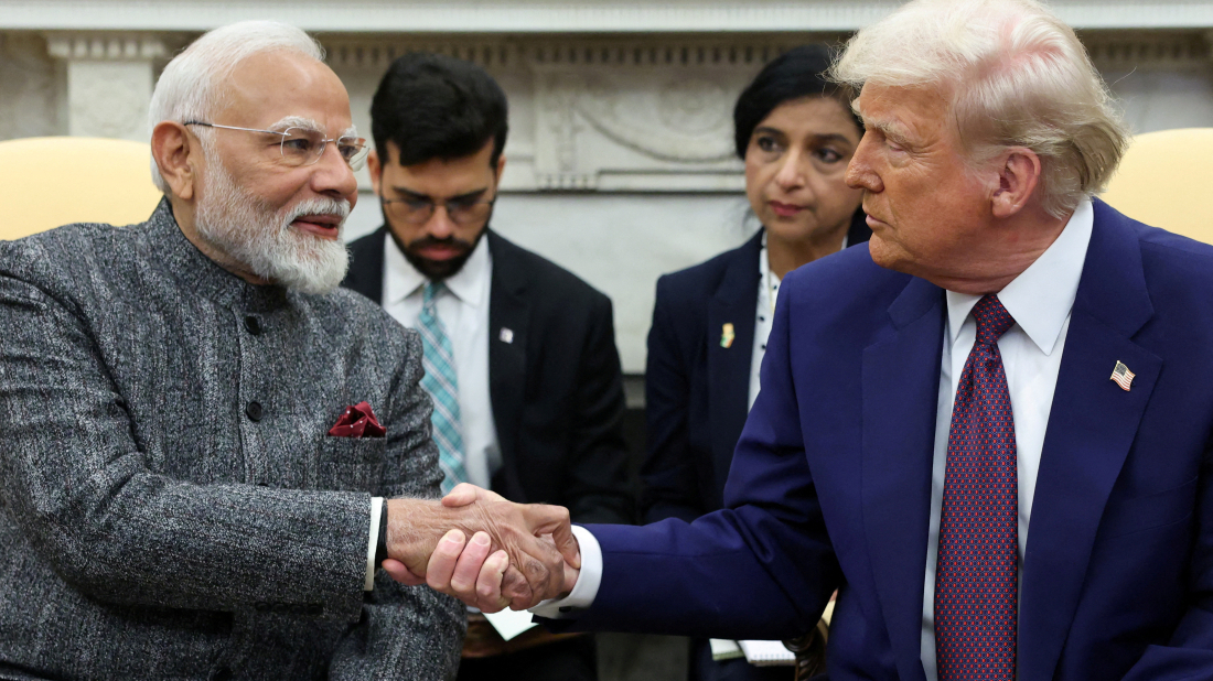 Trump says U.S. to impose 25% tariff on India from 1 August