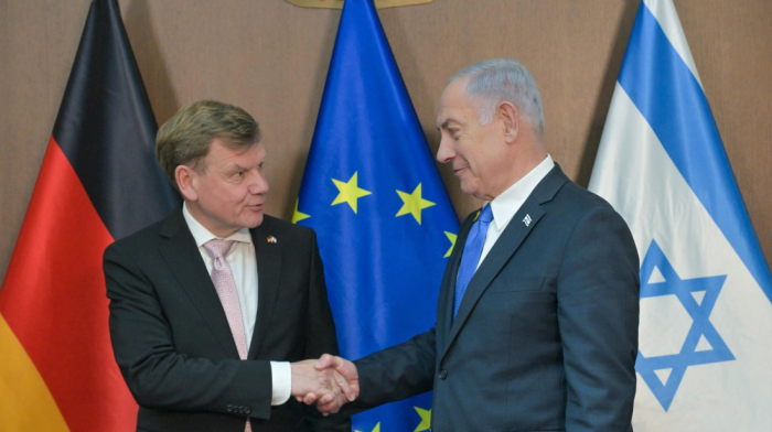 Germany urges two-state talks in Jerusalem meeting
