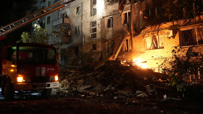 Missile attack wounds seven, damages dozens of buildings in Mykolaiv