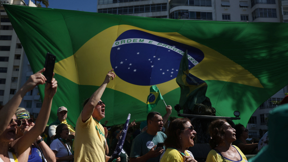 Thousands rally in São Paulo in support of ex-president Bolsonaro