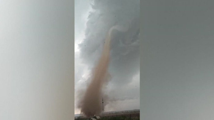 Tornado damages tourist yurts in Inner Mongolia, no injuries