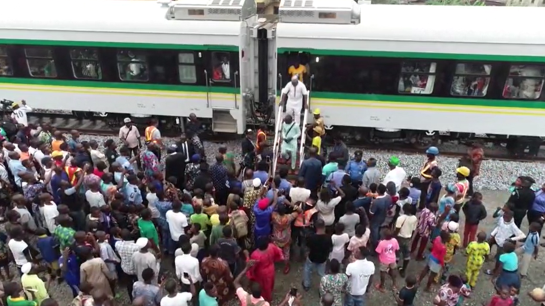 Revived train service eases transportation burden in Nigeria's Plateau State