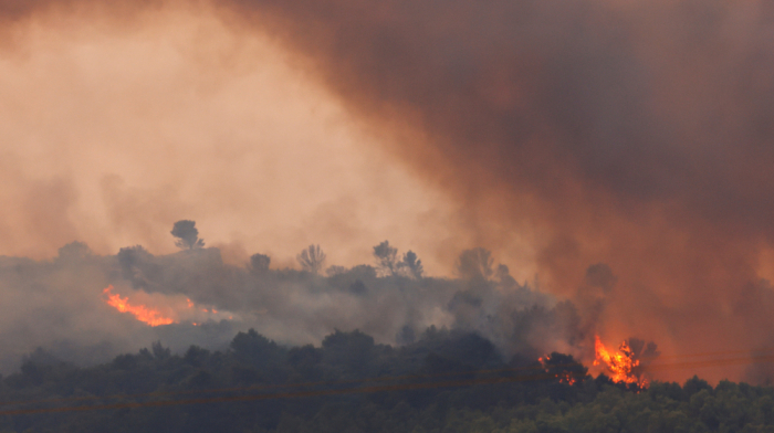 Wildfire in southern France kills one person, with flames progressing 'quickly'
