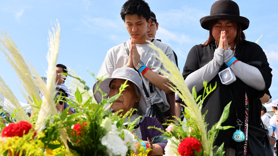 Hiroshima urges nuclear disarmament on 80th anniversary of atomic bombing