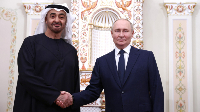 Russian, UAE presidents to discuss bilateral agenda, Middle East situation on Thursday