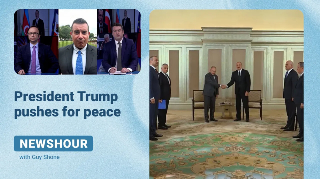 Newshour | President Trump pushes for peace
