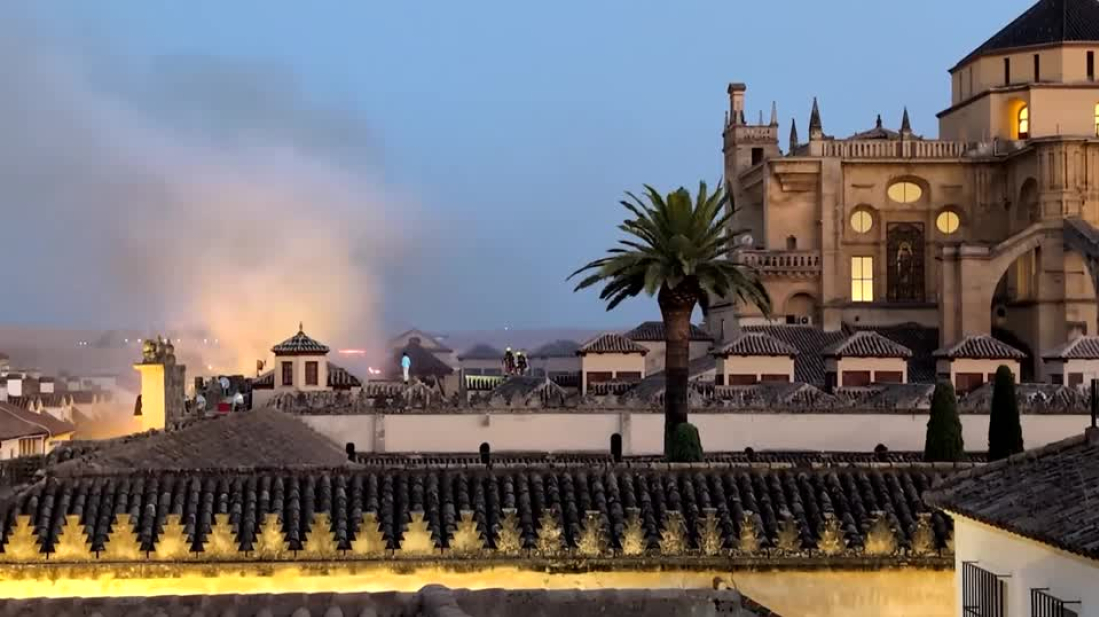 Fire breaks out at Cordoba’s historic mosque-cathedral