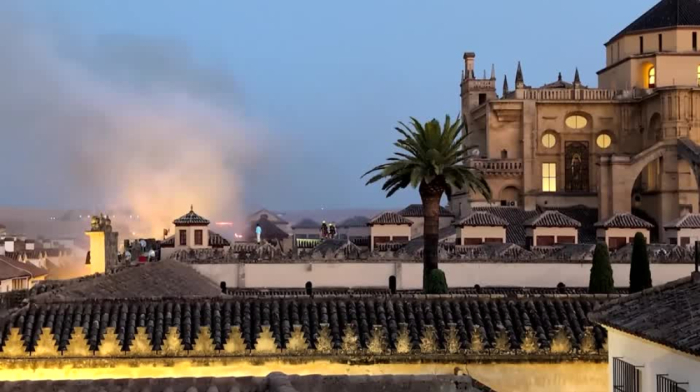 Fire breaks out at Cordoba’s historic mosque-cathedral