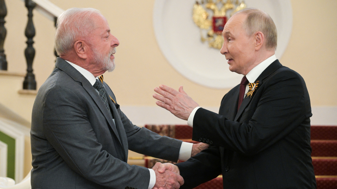 Lula and Putin talk Ukraine peace efforts, BRICS cooperation
