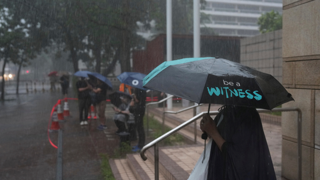 Tropical storm Podul disrupts southern China schools and courts