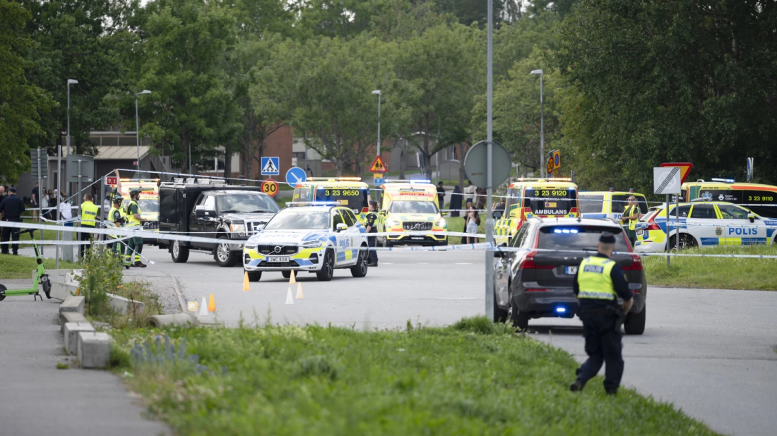 At least two people wounded in shooting near mosque in southern Sweden