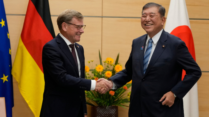 Germany and Japan urge stronger pressure on Russia, support for Ukraine’s security