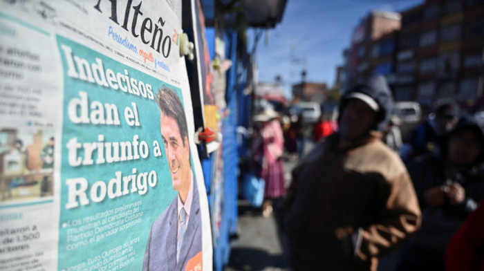 Bolivia heads to runoff after right turn in presidential vote