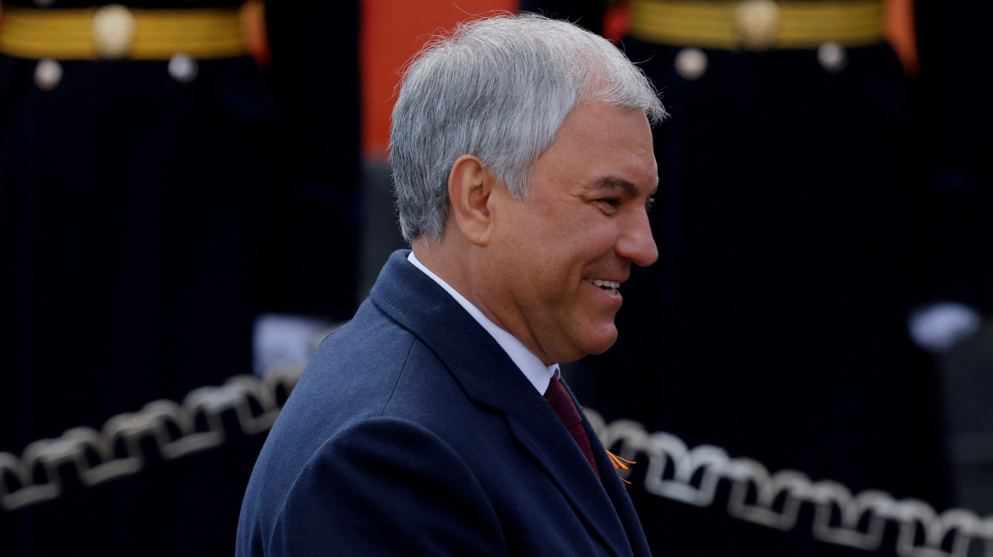 Russian parliament speaker to visit China, Vedomosti says