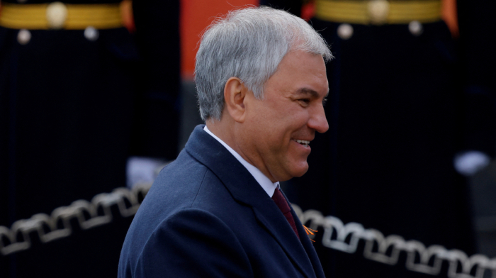 Russian parliament speaker to visit China, Vedomosti says