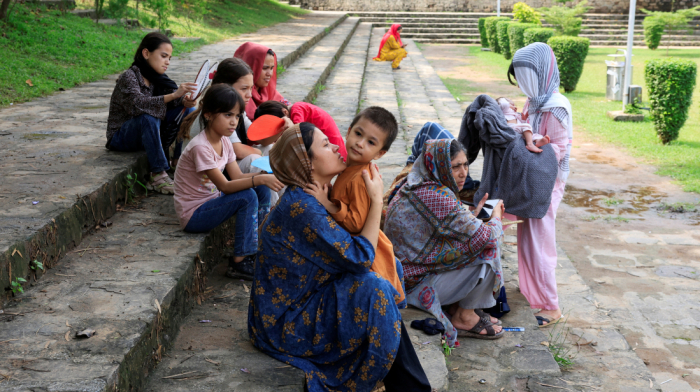Afghan refugees in Islamabad face eviction, live in makeshift park shelters