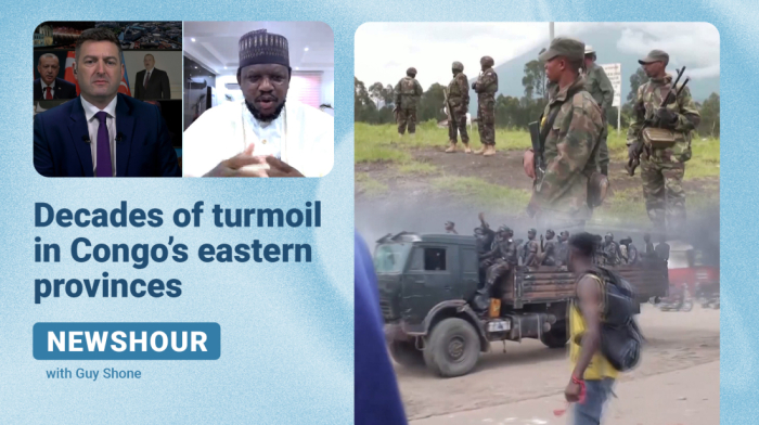 Newshour | Decades of turmoil in Congo's eastern provinces