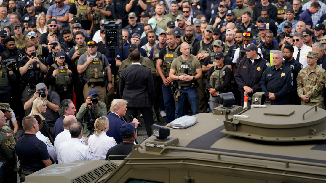 National Guard deployed in Washington, D.C. after Trump declares emergency