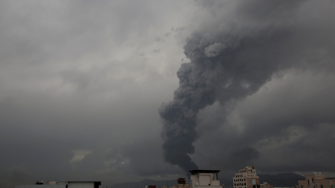 Israel hits Yemeni capital Sanaa after Houthi missile attack kills two
