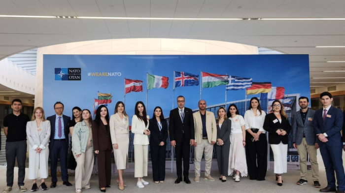 Azerbaijani media representatives visit NATO HQ
