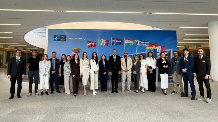 Azerbaijani media representatives visit NATO HQ