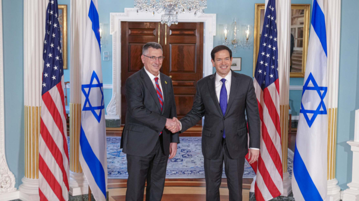 U.S. Secretary of State Rubio meets Israeli Foreign Minister Saar in Washingto