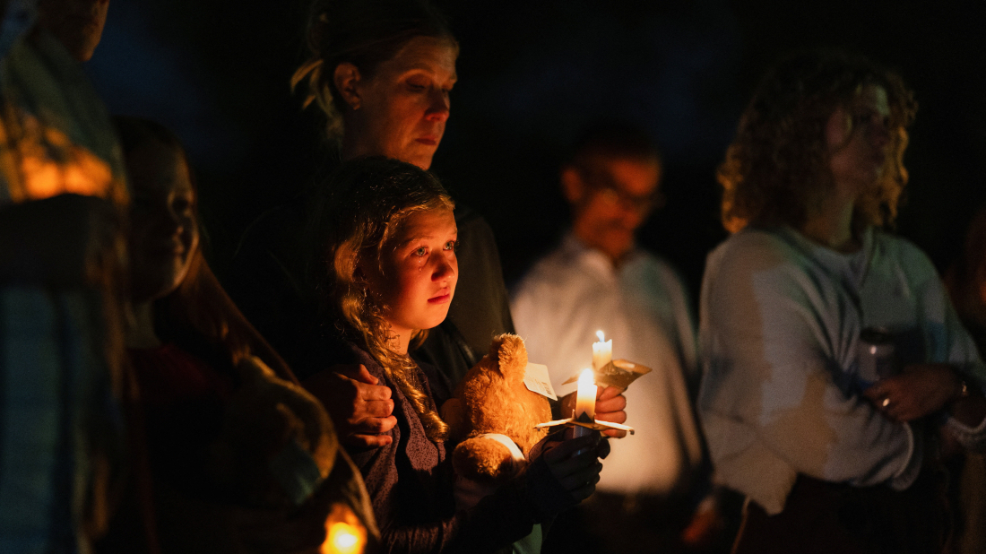 Communities gathered at candlelight vigil after deadly church shooting killed two children in Minneapolis