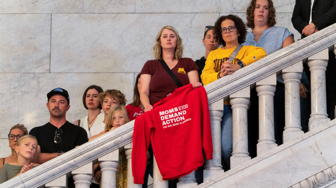 Minneapolis gunman 'obsessed with the idea of killing children' say police as students showed courage