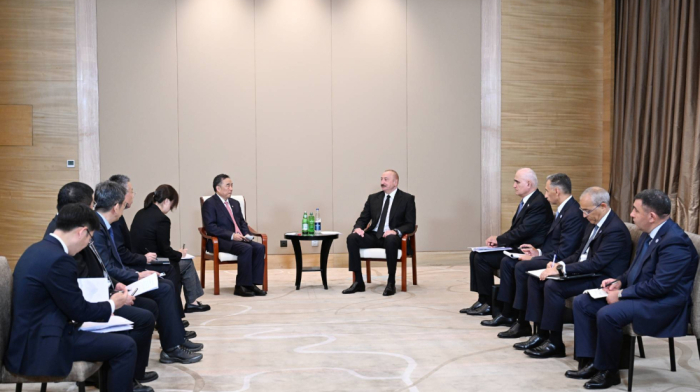 President Ilham Aliyev holds key meetings with Chinese industry leaders