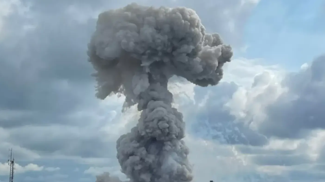 Ukrainian drone debris causes fire in Kropotkin substation