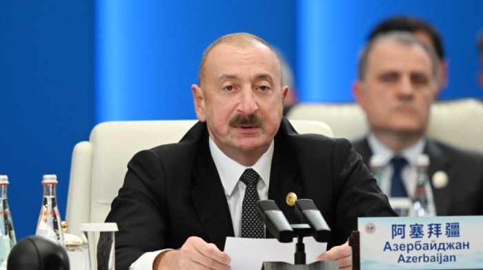 President Ilham Aliyev says Zangezur Corridor will join Middle Corridor as key segment