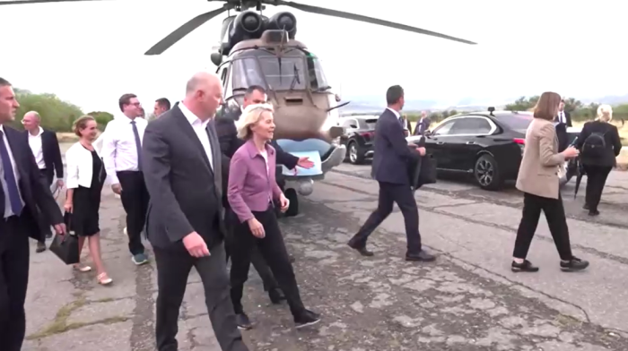 EU's von der Leyen plane hit by suspected Russian GPS interference