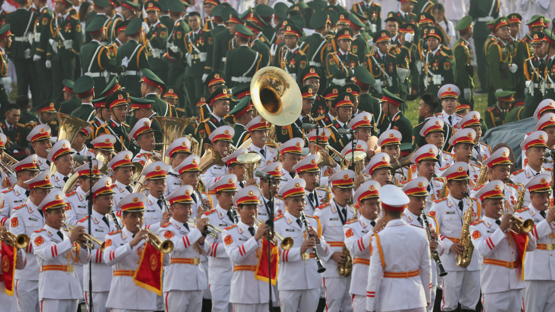 Vietnam celebrates independence day with huge military parade