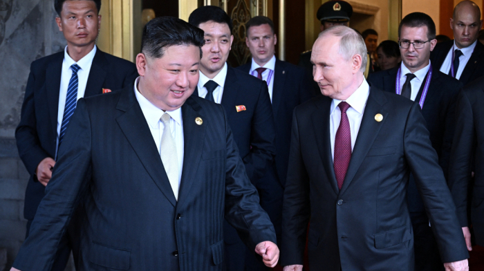 North Korea's Kim pledges 'everything' as Putin thanks him for war aid