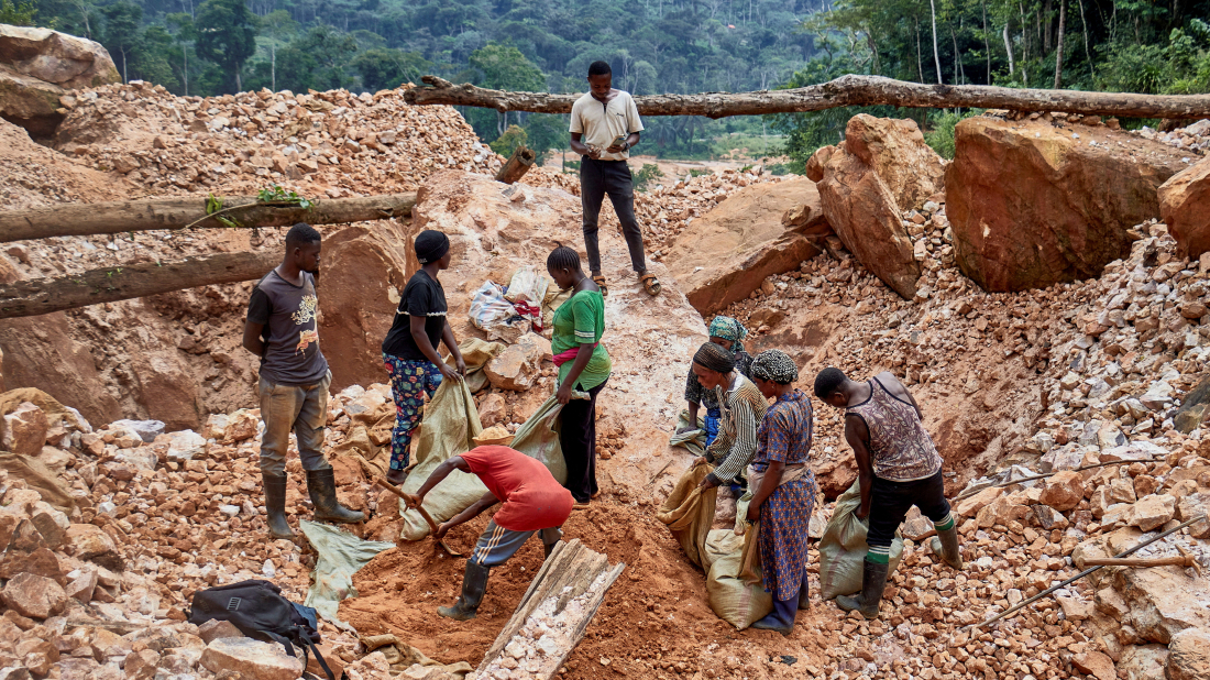 Congolese women forced into mining after ADF attack