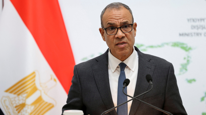 Egypt’s foreign minister rejects Israeli claims of ‘voluntary’ Palestinian displacement