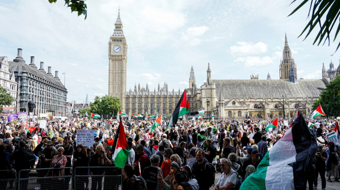 UK arrests dozens supporting banned Palestine Action