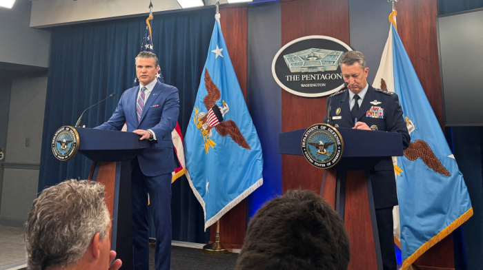Pentagon officials inspect military operations near Venezuela