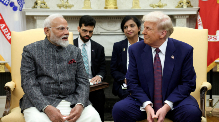 Trump says U.S. and India to continue trade negotiations