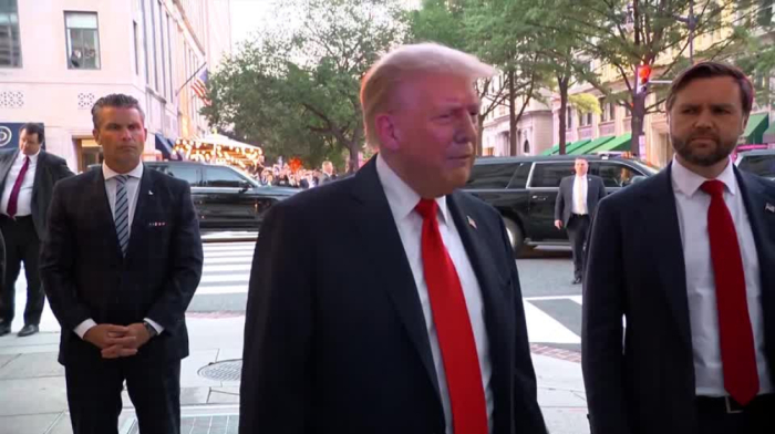Trump 'not happy' about Israel's strike on Doha