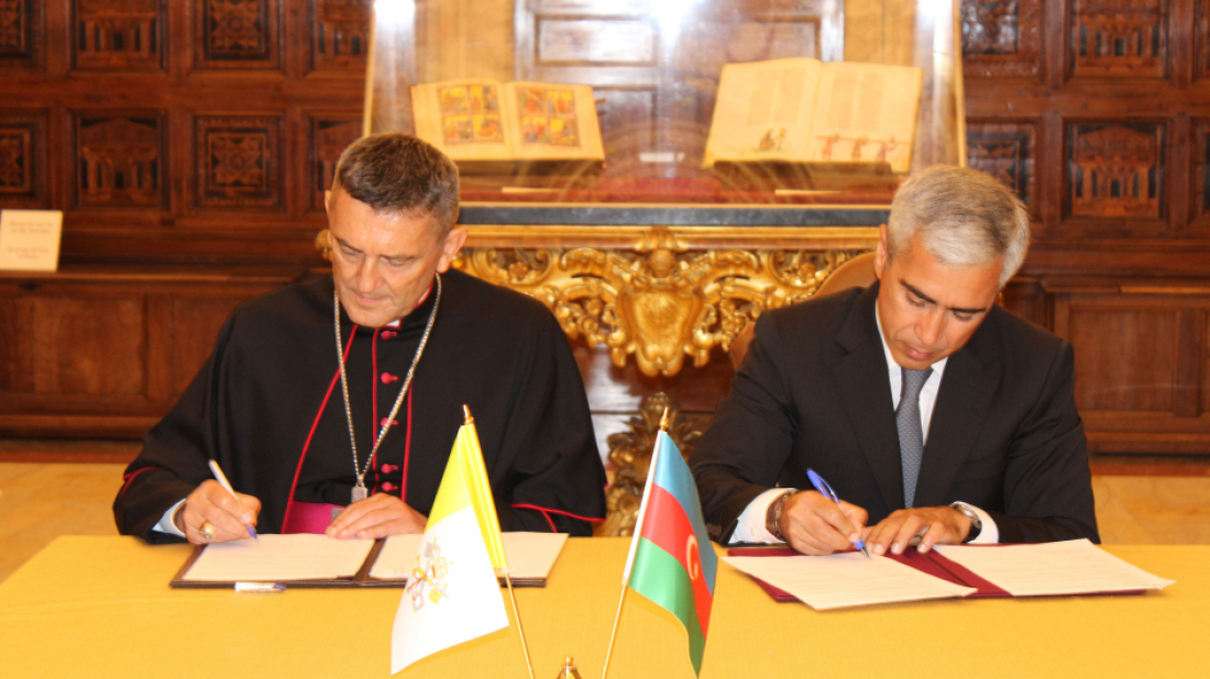 Azerbaijan and the Vatican ink deal to study and digitise historic documents