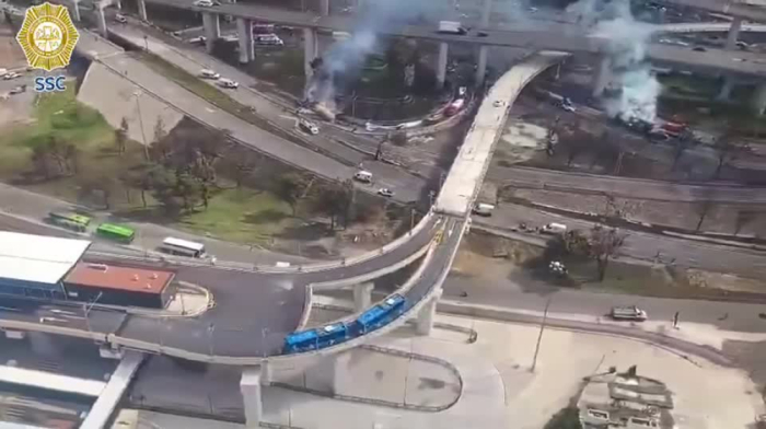 Mexico City gas tanker explodes under overpass kills three people