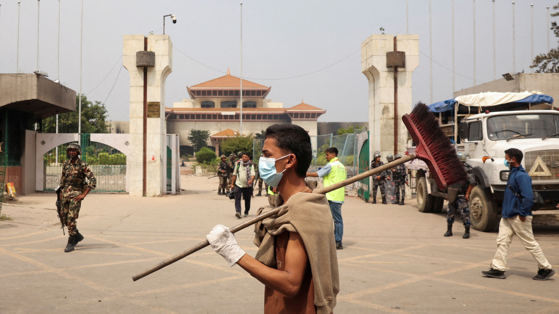 Nepal's young protesters and army in talks to decide interim leader