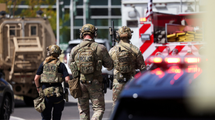 No suspect in custody in Charlie Kirk shooting after hours of confusion