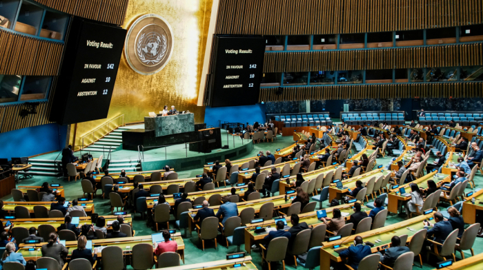 UN votes to support two-state solution, condemns Hamas attacks